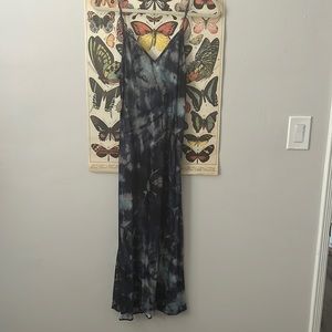 Johnny was 100% silk slip dress